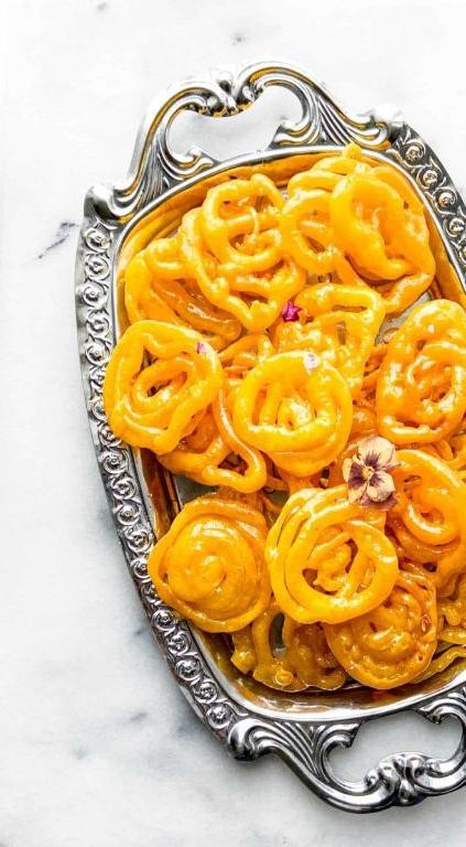 Jalebi with Cardamom Infusion
