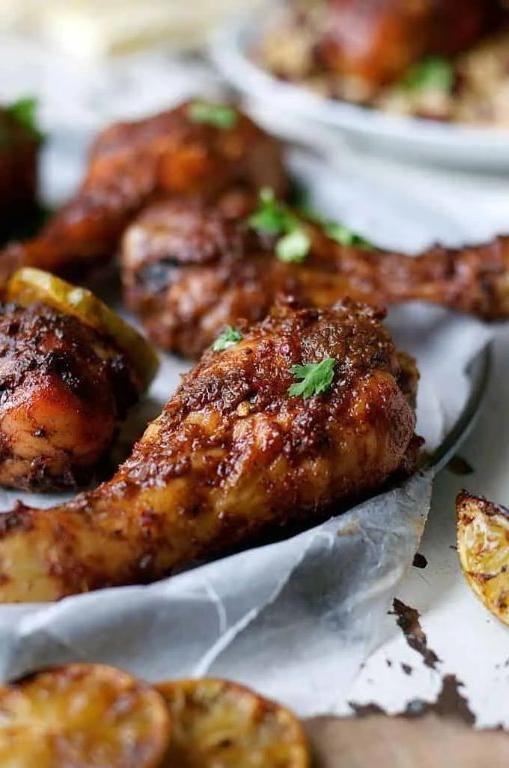 Jamaican Jerk Marinated Drumsticks