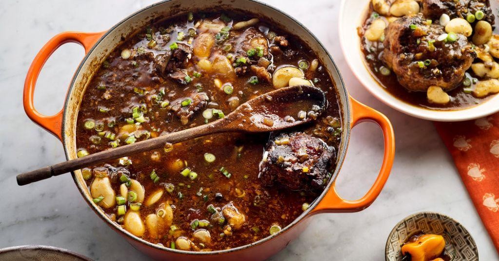 Jamaican Oxtail and Potato Stew