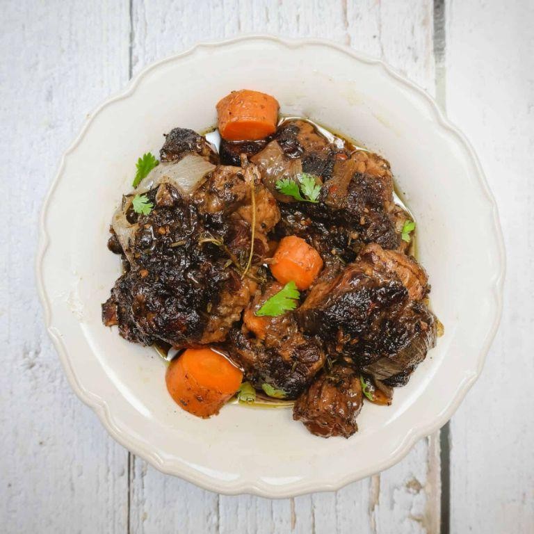 Jamaican Oxtail with Lime and Thyme