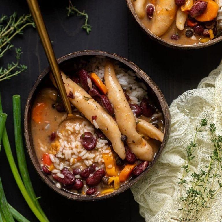 Jamaican-style Veggie Bean Porridge