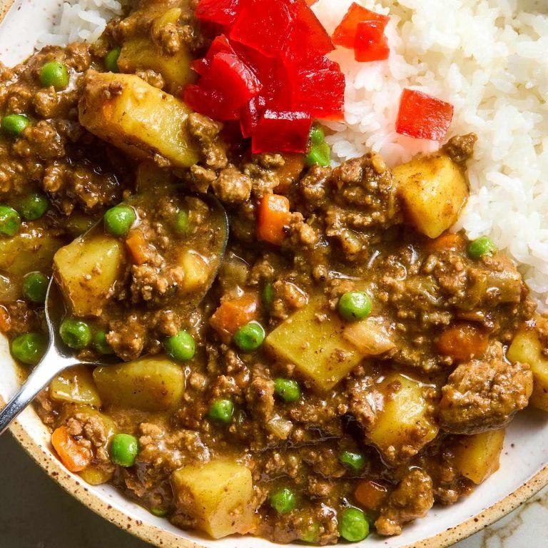 Japanese Ground Beef Curry