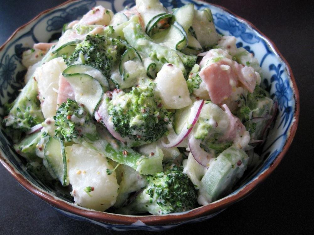 Japanese Potato and Broccoli Salad
