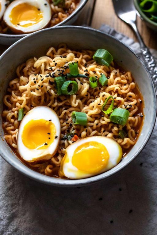 Japanese Ramen with Soft-Boiled Egg