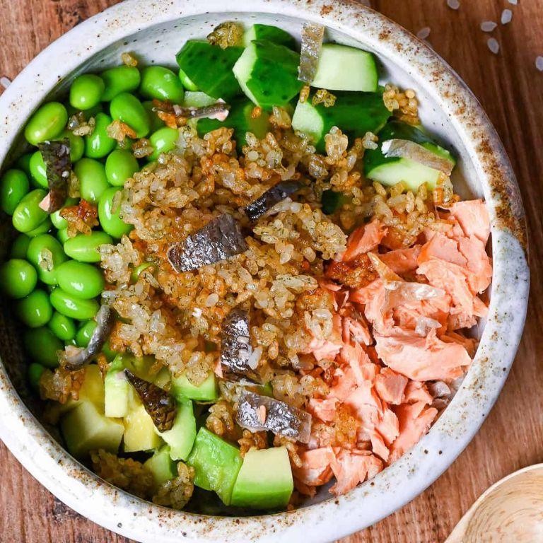 Japanese-Style Sushi Rice Salad