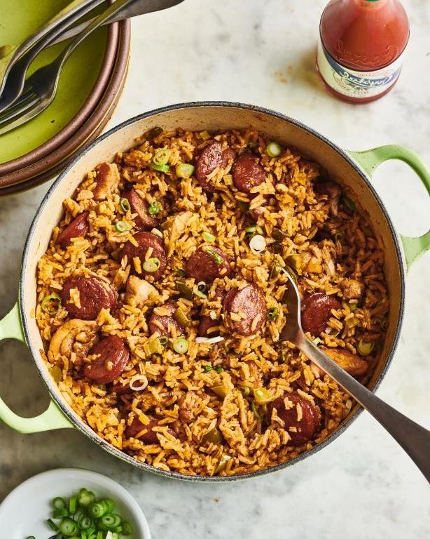 Jasmine Rice Jambalaya