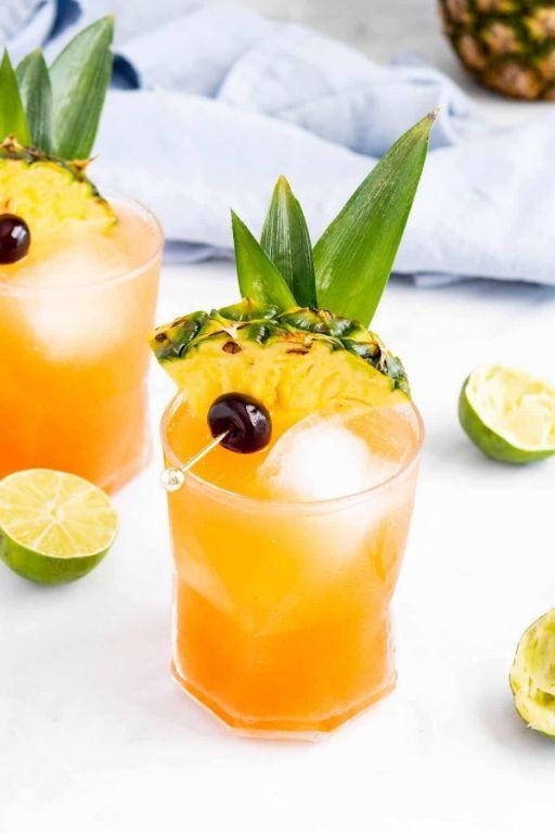 Jungle Bird with Fresh Pineapple