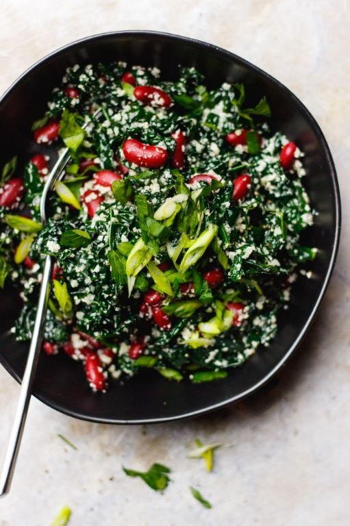 Kale and Kidney Bean Salad