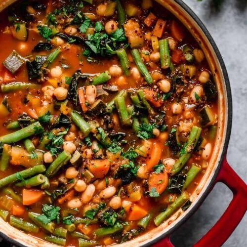 Kale and Quinoa Borscht