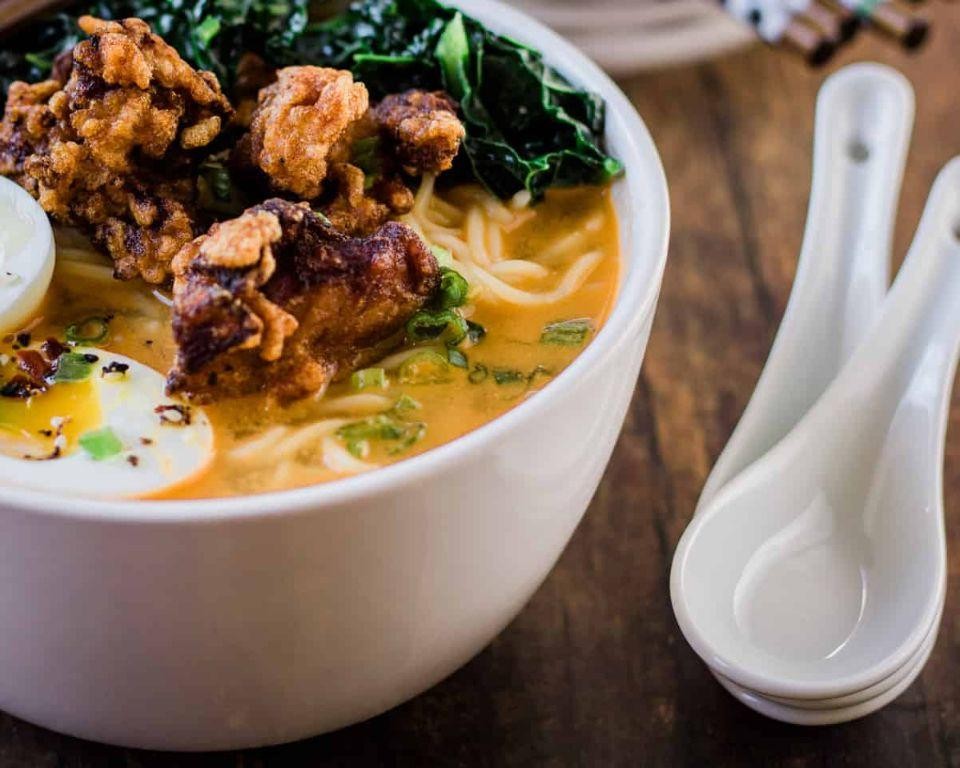 Karaage Chicken Ramen Bowl