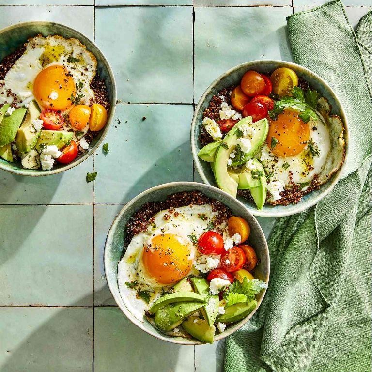 Keto Avocado and Egg Breakfast Bowl