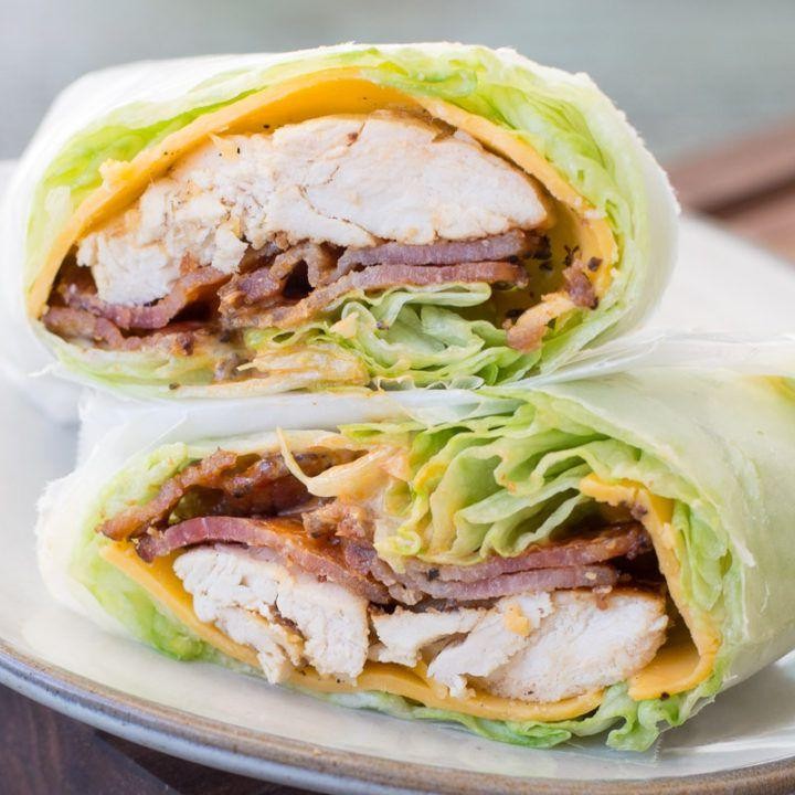 Keto Buffalo Chicken Lettuce Wraps