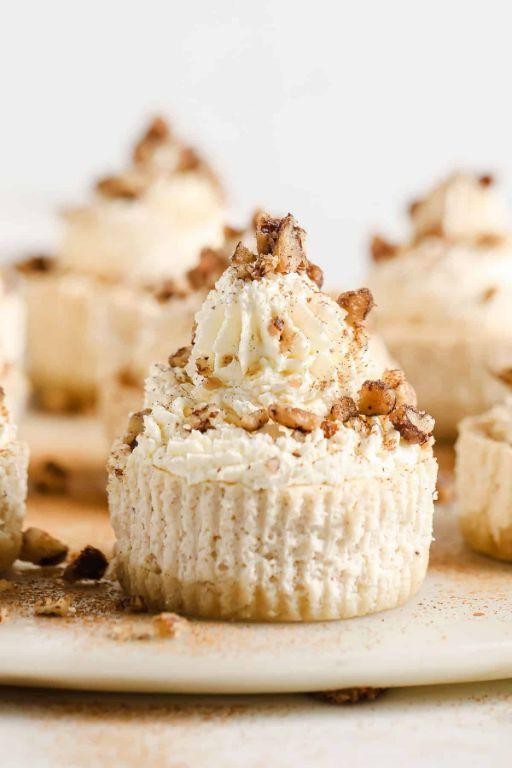 Keto Eggnog with Cream Cheese Frosting