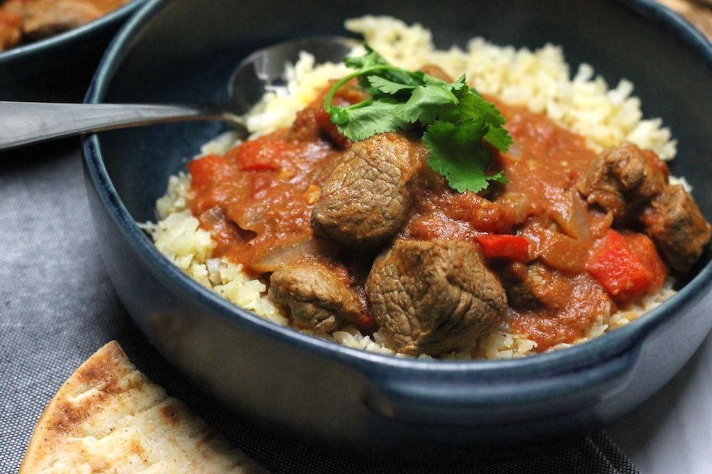 Keto Lamb Rogan Josh