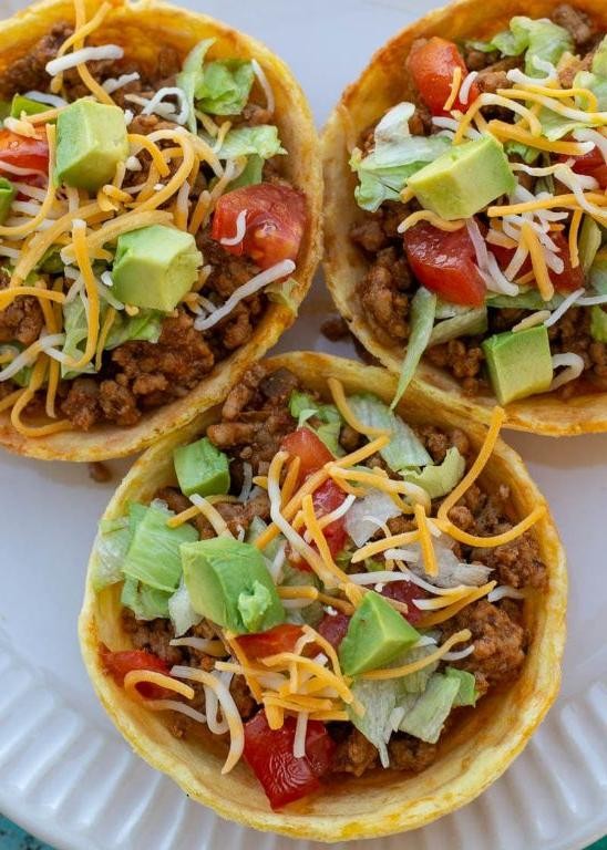Keto Taco Chaffle