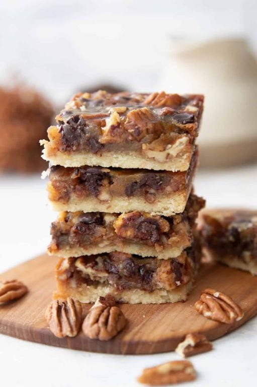 Keto-Friendly Pecan Pie Bars