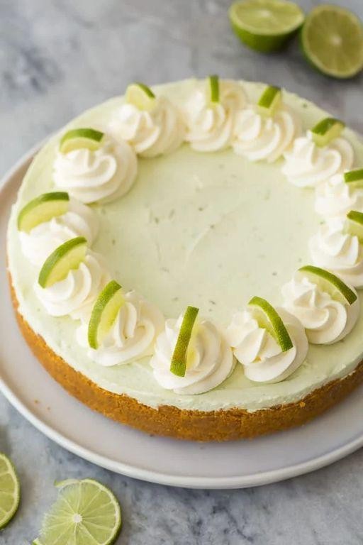 Key Lime Cream Cheese Cheesecake