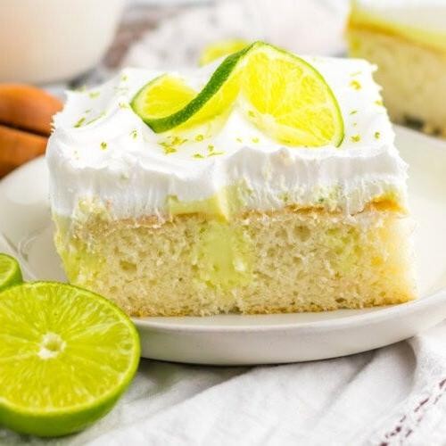 Key Lime Pie Magic Dump Cake