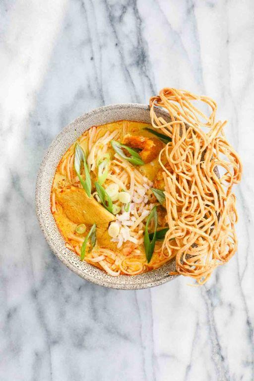 Khao Soi with Crispy Fried Shallots