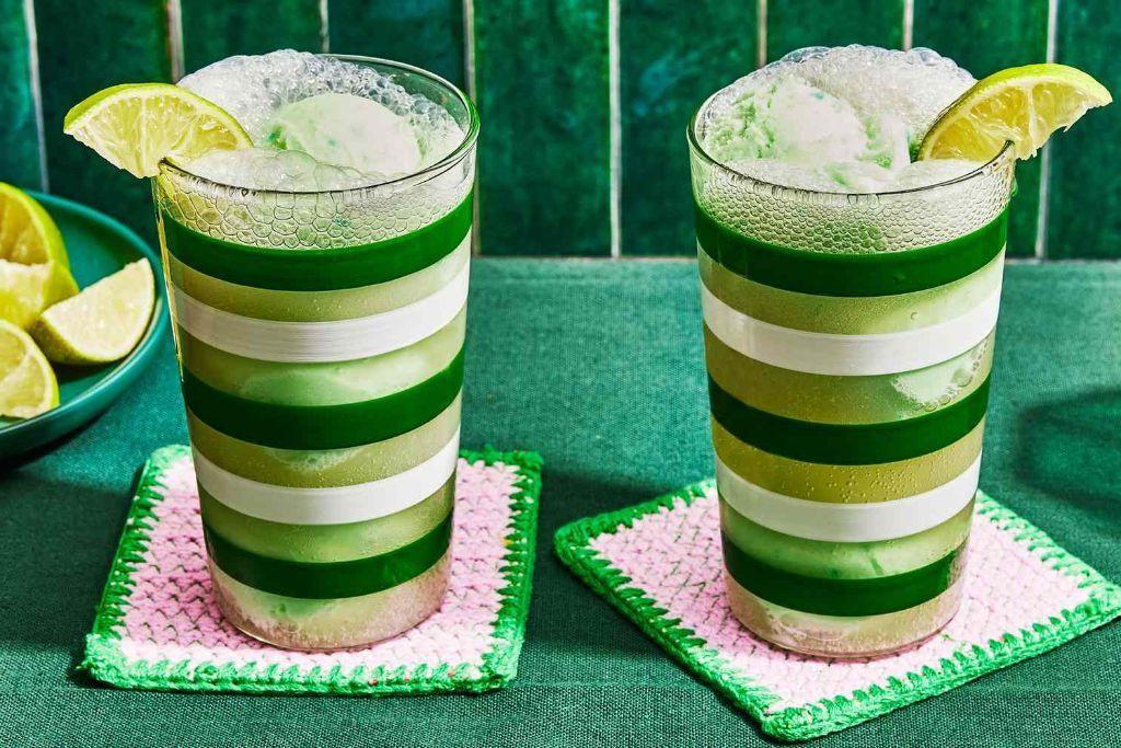 Kiwi Lime Sherbet Frappe