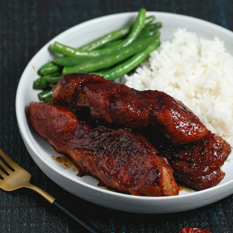 Korean BBQ Boneless Pork Ribs