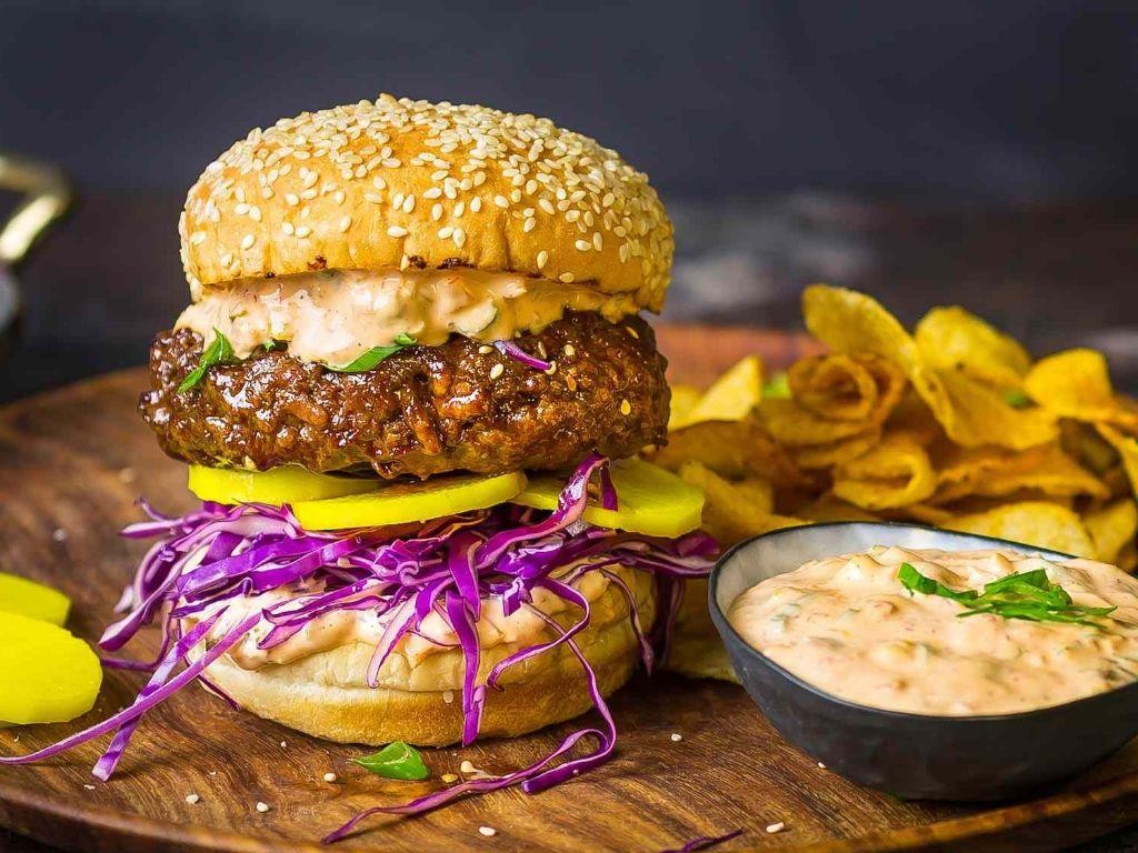 Korean BBQ Bulgogi Burger