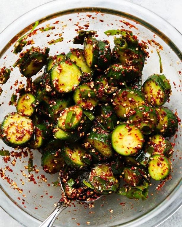 Korean Cucumber and Radish Pickles