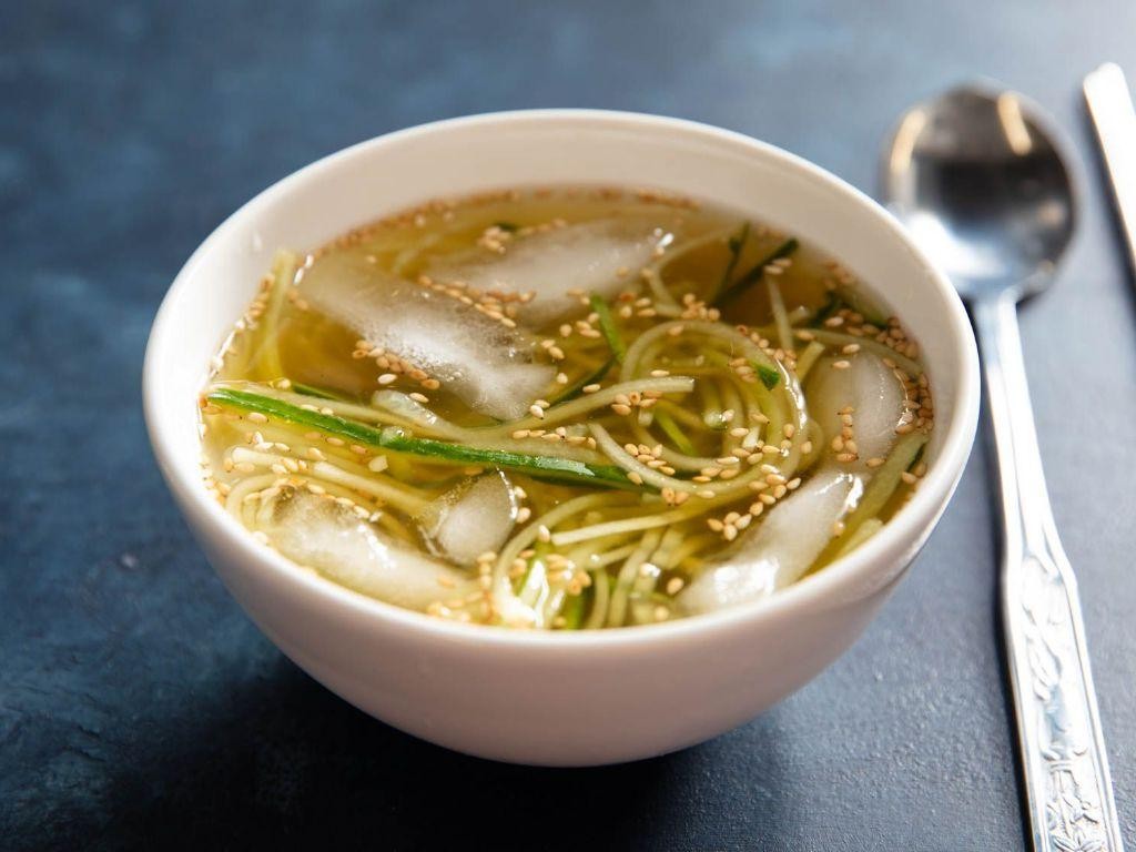 Korean Style Cucumber Soup