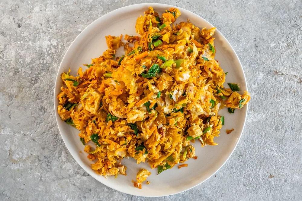 Kottu Roti (Sri Lankan Street Food Stir-Fry)