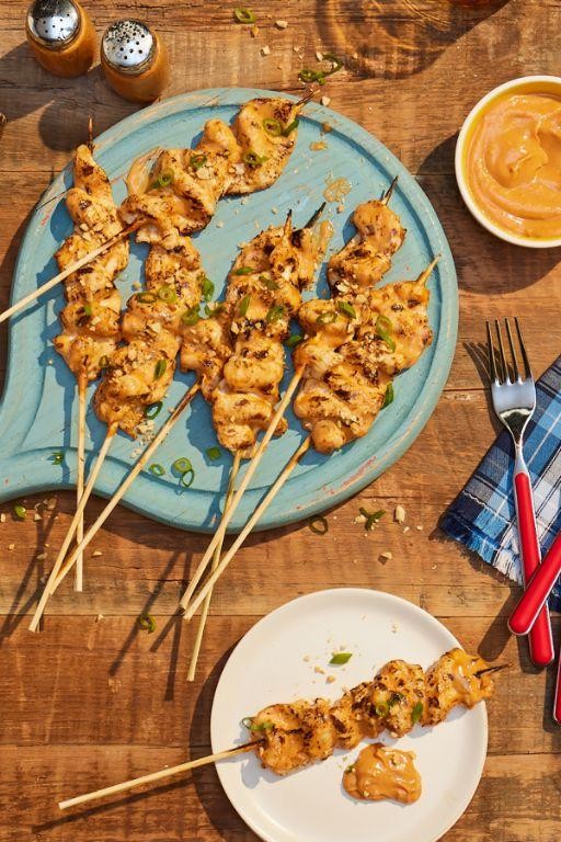Kraft Asian Dressing Chicken Skewers
