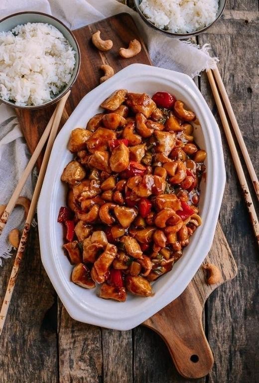 Kung Pao Chicken with Cashews
