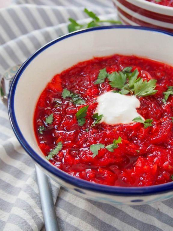 Lamb Borscht with Turnips and Carrots