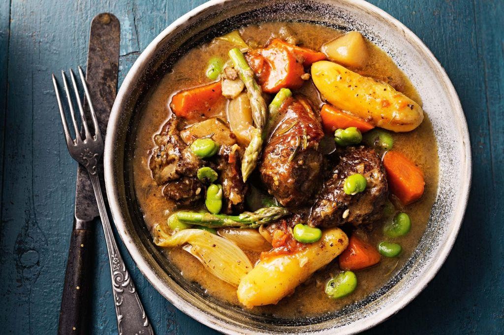 Lamb Navarin with Spring Vegetables
