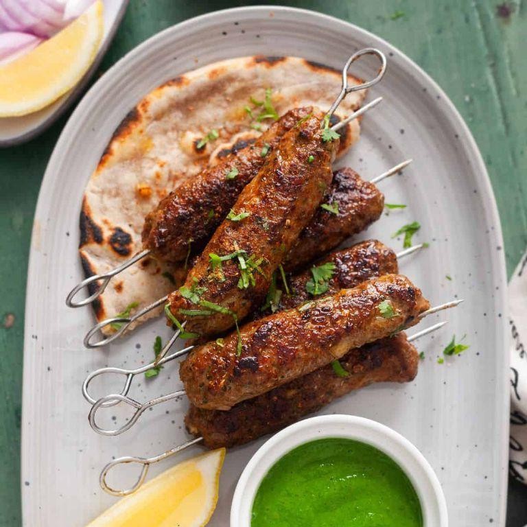 Lamb Seekh Kebabs