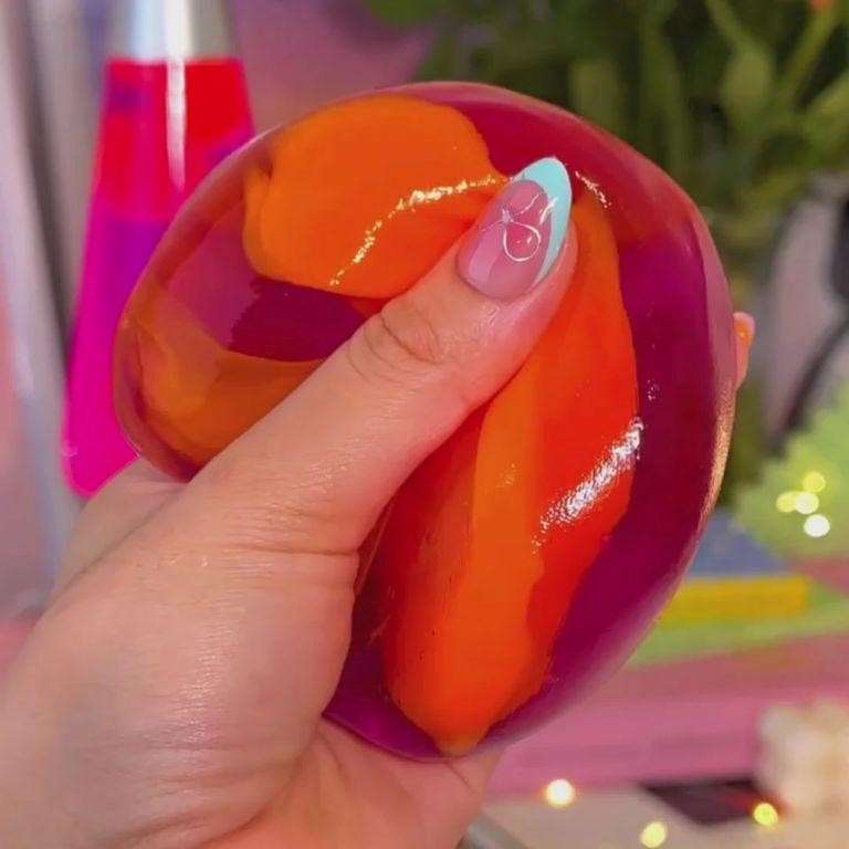 Lava Lamp Borax Slime