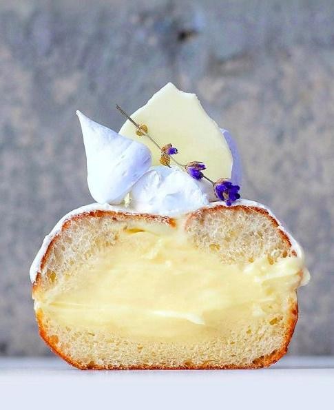 Lavender Honey Glazed Donuts