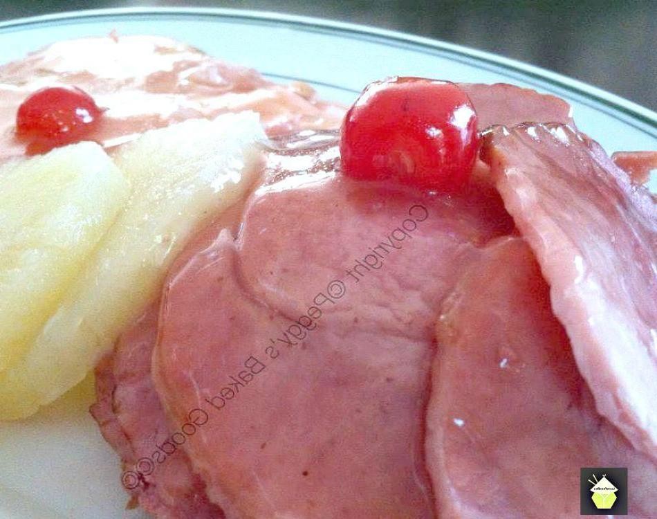 Lavender and Honey Glazed Ham