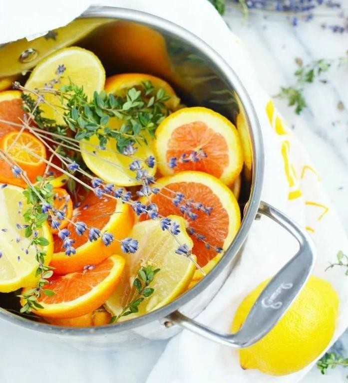 Lavender and Sage Simmer Pot