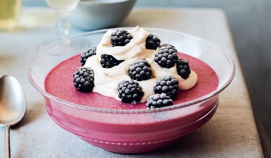 Lavish Blackberry Mousse