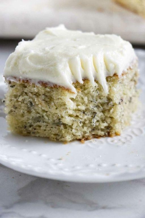 Lemon Banana Sheet Cake