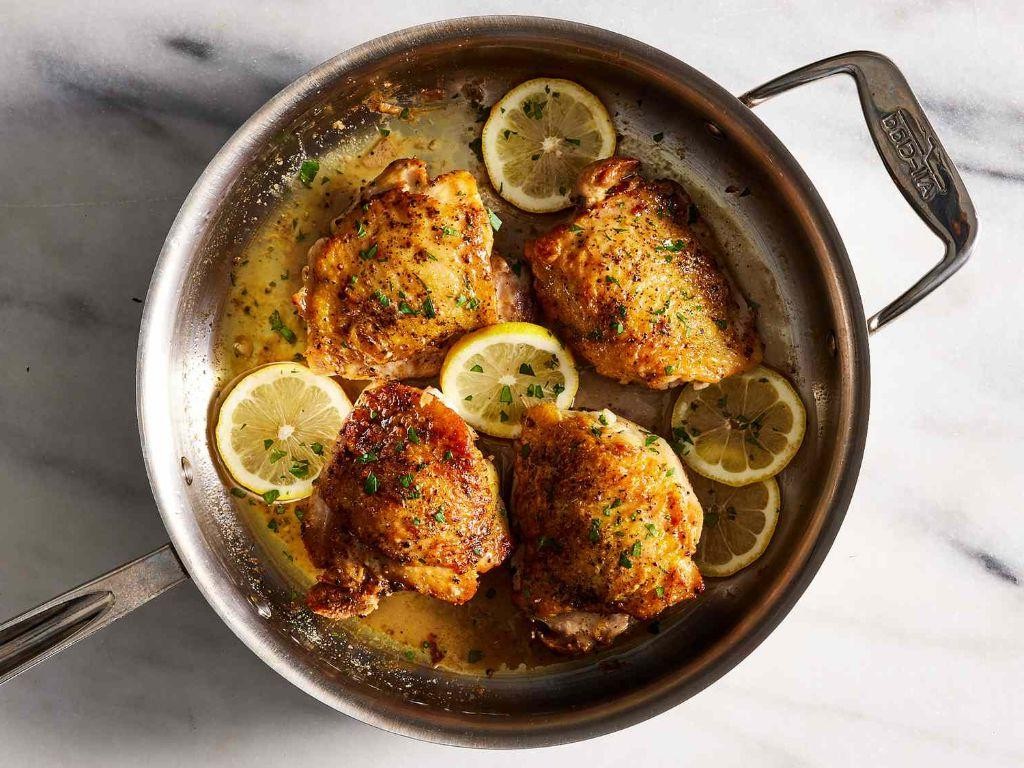 Lemon Butter Chicken Thighs