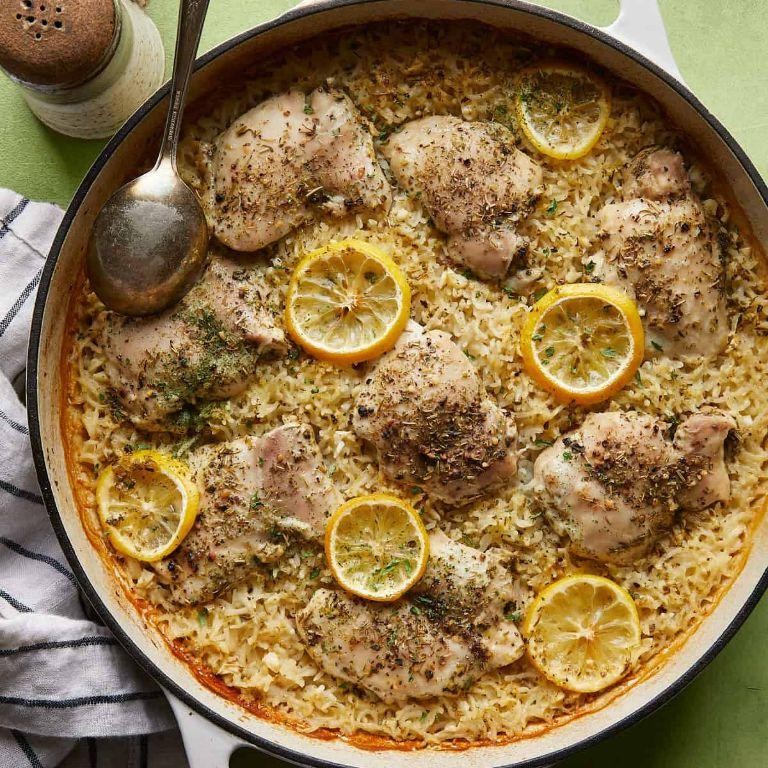 Lemon Chicken and Basmati Rice Delight