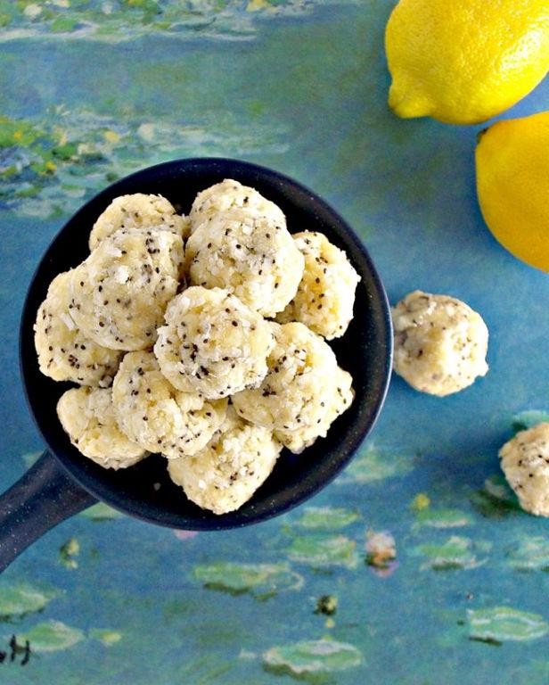 Lemon Coconut No-Bake Wonders