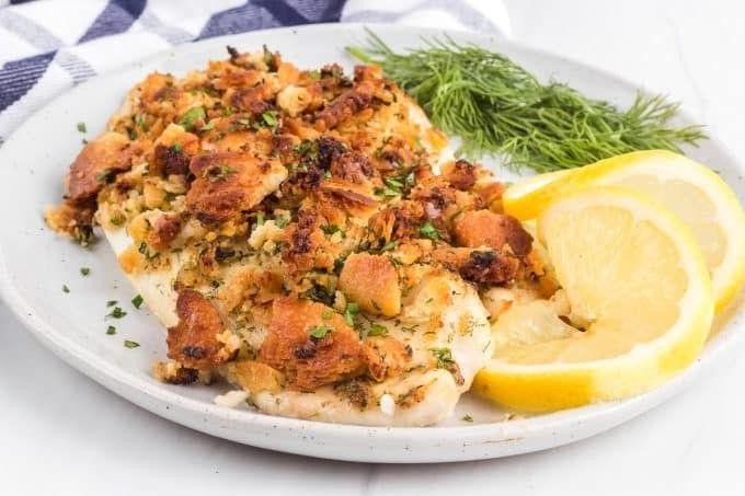 Lemon Dill Air Fryer Tilapia