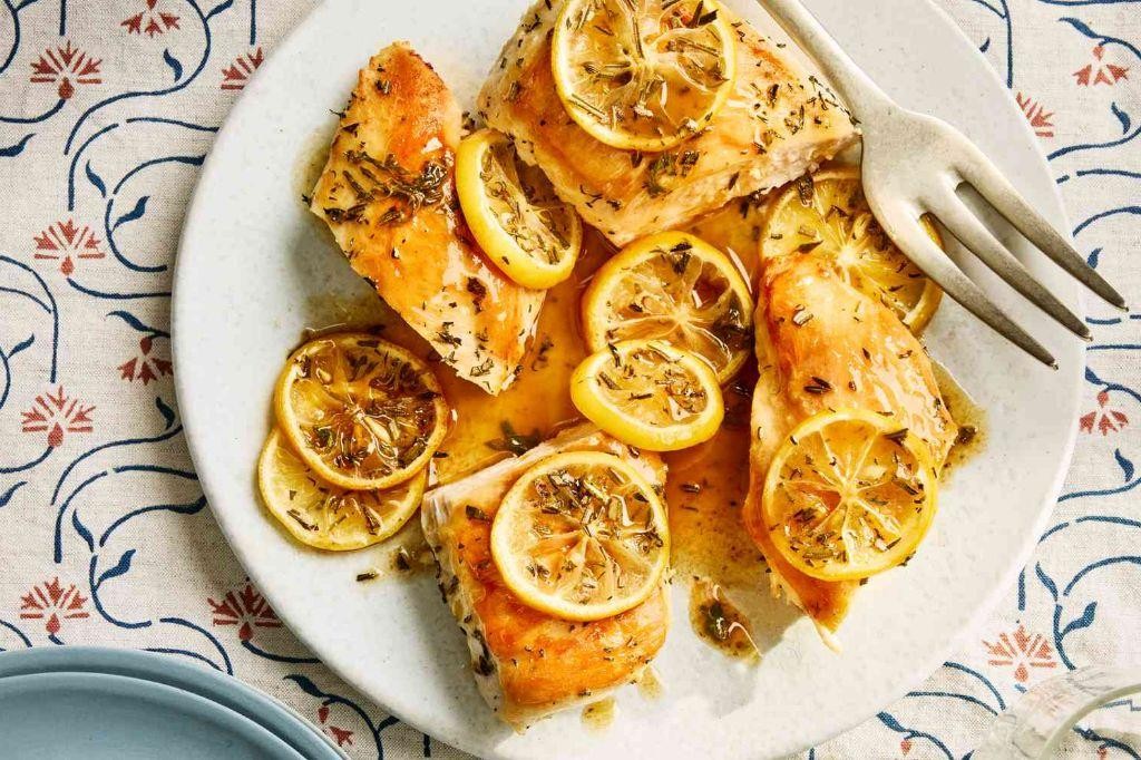 Lemon Herb Baked Chicken Breasts