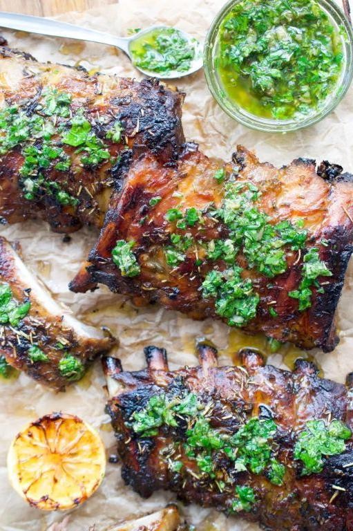 Lemon Herb Boneless Pork Ribs