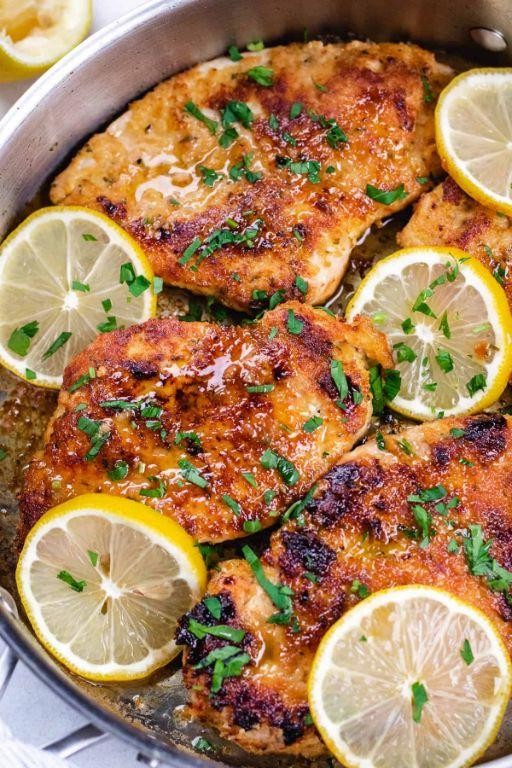 Lemon Herb Chicken Cutlets