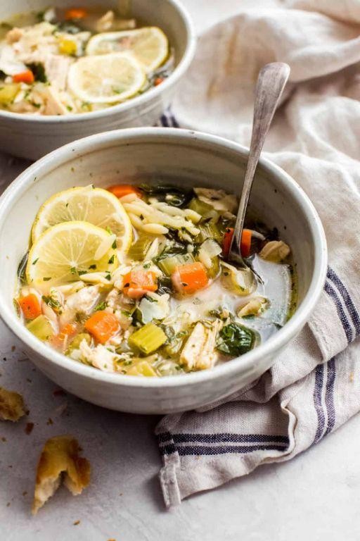 Lemon Herb Chicken Soup