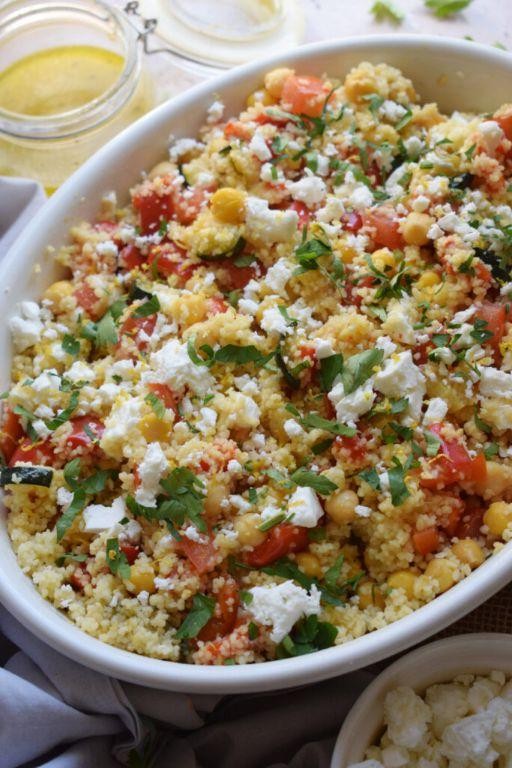 Lemon Herb Couscous Salad