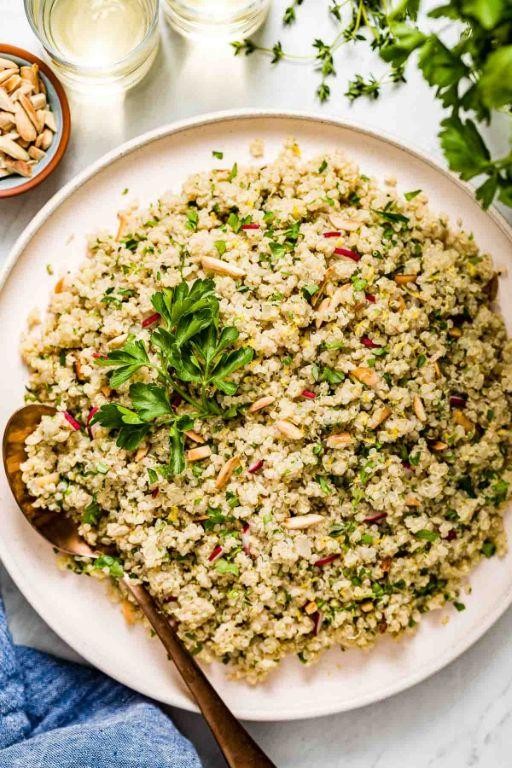 Lemon Herb Quinoa Pilaf